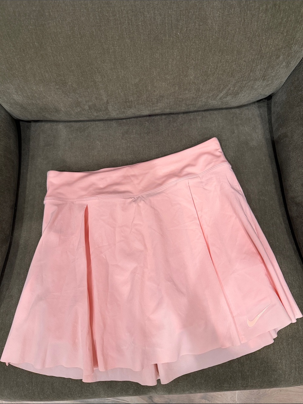 Nike Light Pink Pleated Tennis Skort